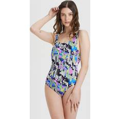 B Swimsuits Arena Badeanzug Damen Black Multi