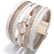 Tianci Bracelet woven natural shell Baroque Pearl ladies bracelet jewelry