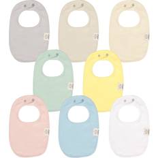 GOTS (Global Organic Textile Standard) Drool Bibs Keababies Organic Baby Drool Bib 8-pack