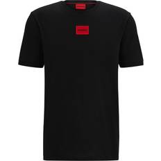 HUGO BOSS Men Clothing HUGO BOSS Logo Label T-shirt - Black