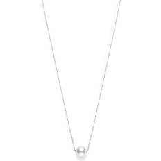 Necklaces Mikimoto Akoya Cultured Pearl Necklace 8mm, 18K White Gold