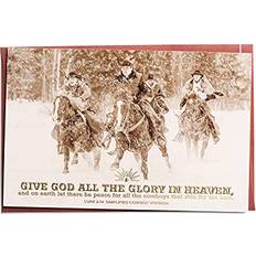 Noël Cartes & Invitations Dayspring Simplified Cowboy Bible Christmas Cards, Box of 18