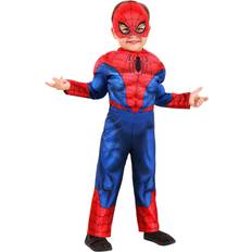 Costumes Jazwares Marvel Spider-Man Toddler Costume Kid's Marvel Costumes Blue/Red