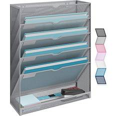 NEATERIZE Mail Organizer for Wall Heavy-Duty Mesh Hanging File Organizer.