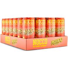 Mango Sport- & Energidrycker Nocco BCCA Mango Del Sol 330ml 24 st