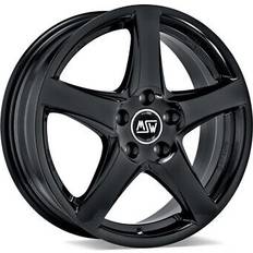 5/114.3 Car Rims MSW Alufelgen 78 6,5x16 et 40 5x114, 30 gloss black