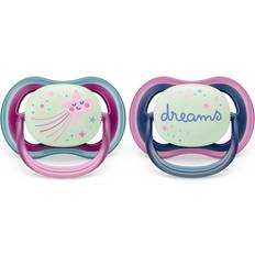 Philips Pacifiers & Teething Toys Philips Avent Ultra Air Night Pacifier Size 2 6-18m 2-pack