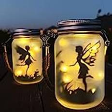 Mostof Mostof 2 Pack Fairy Solar Lantern