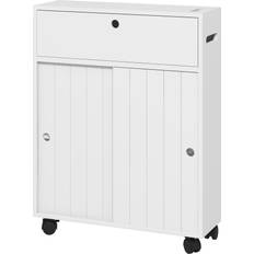 Bathroom Furnitures kleankin Toilet Paper Cabinet, Slim