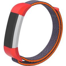 Fitbit Ace klockarmband nylonmaterial kardborre