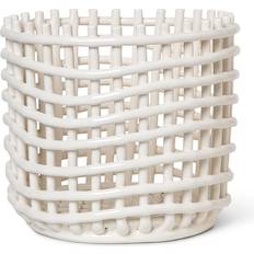 ferm LIVING Braided Off White Korg 23.5cm