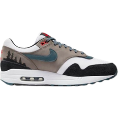 Nike air max 1 grey Nike Air Max 1 PRM M - White/State Blue/Black/Soft Grey