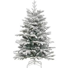 vidaXL Snow Hinge Green/White Julgran 120cm