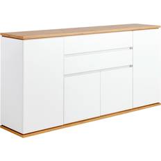 Regalbretter Schrank Xora Yamael White/Oak Sideboard 183.5x94cm