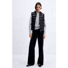 Mango Vests Mango Women's Ultra-Light Quilted Vest Black