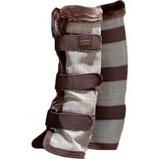 L Grooming & Care Kensington Fly Boots Fleece Natural Tan