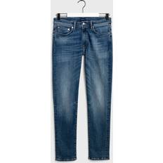 Gant Stretch Bukser & Shorts Gant D1. SLIM ACTIVE-RECOVER JEANS Blå 38_32