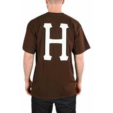 HUF Classic H S/S T-Shirt - Dark Chocolate