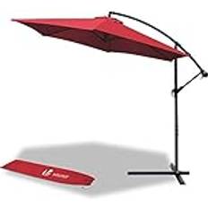 3m umbrella Vounot 3m Cantilever Garden Parasol, Banana Umbrella
