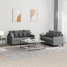 2-sits - Soffgrupper Soffor vidaXL Soffgrupp dynor 2 Soffa 2-sits