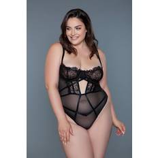 Kläder BeWicked BeWicked Cameryn Bodysuit Black 1X