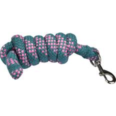 Turquoise Horse Leads Gatsby Acrylic 6ft Lead Rope Teal/Pink Universal