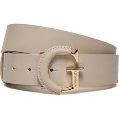 Kunstleder Gürtel Guess Damengürtel Masie VA Belts BW9066 P4135 Écru