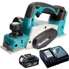 Makita DKP180Z 18V 82mm Planer with 1 x 4.0Ah Battery & Charger