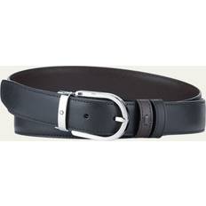 Belts on sale Montblanc Men's Horseshoe-Buckle Reversible Leather Belt