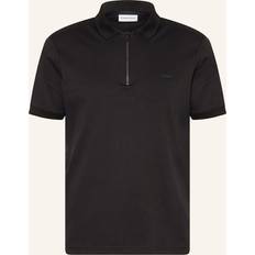 Calvin Klein Musta Polo paidat Calvin Klein Smooth Cotton Welt Zip Polo