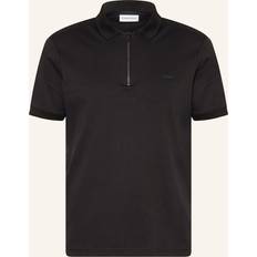 Calvin Klein Polotrøjer Calvin Klein Welt Zip Polo - Black