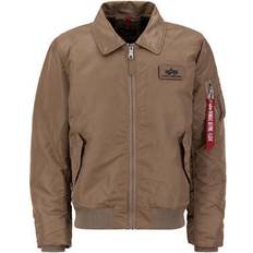 Alpha Industries CWU Jet Blast Bomberjacka för män Taupe
