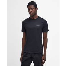 Barbour T-Shirts Barbour Mens Black Pewter Logo T-Shirt