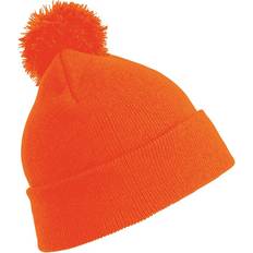 Orange Beanies Result Core Pom Pom Beanie One Size Fluorescent Orange