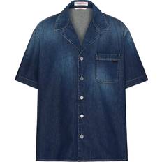 Chambray Bowling Shirt - Blue