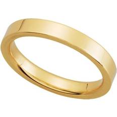 3mm Flat Comfort Fit Wedding Band in 10k Yellow Gold