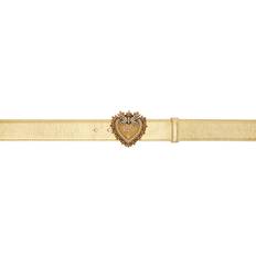 Clothing Dolce & Gabbana Gold Devotion Belt