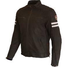 Merlin Hixon II D3O Motorrad Lederjacke, braun, Größe