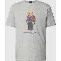 Polo Ralph Lauren T-skjorter Polo Ralph Lauren Bear Cotton-Jersey T-Shirt Grey