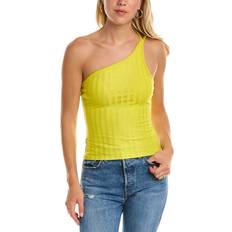 Tencel Tank Tops Simkhai One-Shoulder Tank - Peri