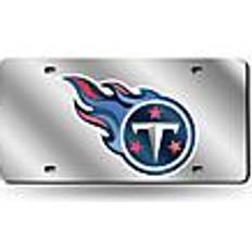 Rico Tennessee Titans Silver Laser Tag License Plate, Team