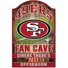 San Francisco 49ers Wood Sign 11 x 17