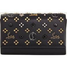 Christian Louboutin Women Bags Christian Louboutin Womens Black/multi Paloma Clutch Calf Emp/sp Loubinthesky