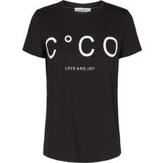 Co'Couture T-shirts Co'Couture Cococc Signature Tee Black sort