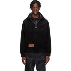 AAPE By A Bathing Ape Black Patch Jacket BKX
