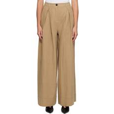 Beige Ankara Trousers Trench 012