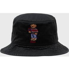 Polo Ralph Lauren Hombre Sombreros Polo Ralph Lauren Bear Twill Bucket Hat Black Male