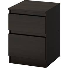 Svarta Byråer IKEA Kullen Black/Brown Byrå 35x49cm