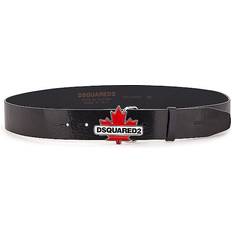 DSquared2 Bælter DSquared2 Leaf Plaque Belt Black