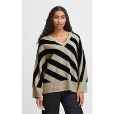 B.Young Women's V-Neck Sweater Miran - Noir